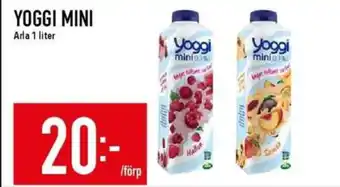 Matdax Yoggi yoghurt erbjuda