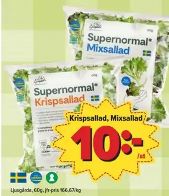 Östenssons Ljusgårda sallat erbjuda