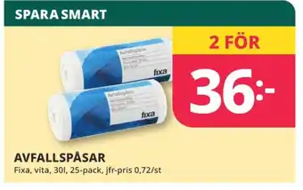 Fixa avfallspåsar