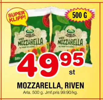Nya Pulsen Mozzarella, riven erbjuda