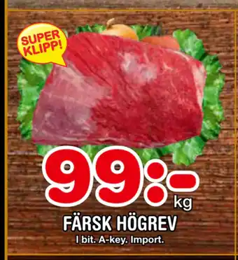 Nya Pulsen Färsk högrev erbjuda