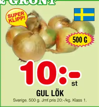 Nya Pulsen Gul lök erbjuda