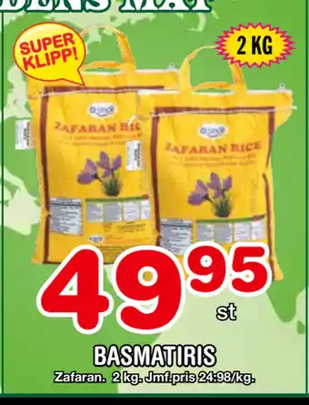 Nya Pulsen Basmatiris erbjuda