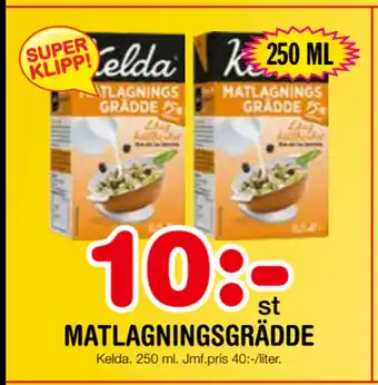 Nya Pulsen Matlagningsgrädde erbjuda