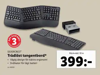 Lidl Trådlöst tangentbord* erbjuda