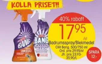 EKO Cillit bang rengöringsmedel erbjuda