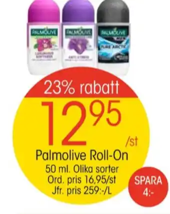 Palmolive deodorant roll-on