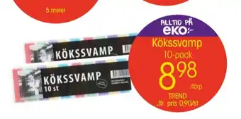 EKO Trend kökssvamp erbjuda