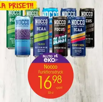 EKO Caribbean energidryck erbjuda