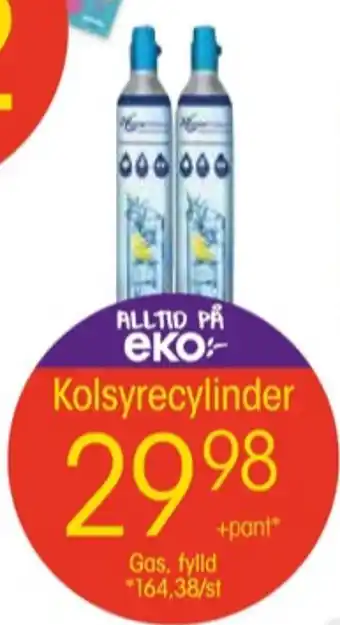 EKO Wassermaxx kolsyrepatron erbjuda
