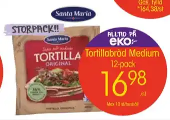 EKO Santa maria tortillas erbjuda