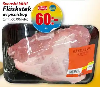Extra Mjällby Stormarknad Fläskstek av picnicbog erbjuda