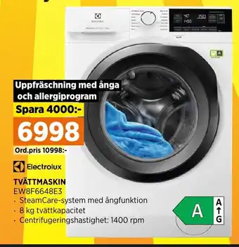 Power TVÄTTMASKIN erbjuda