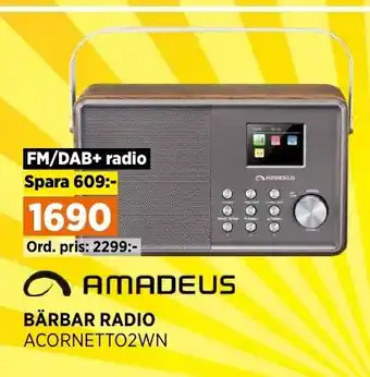 Power BÄRBAR RADIO erbjuda