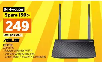 Power ROUTER erbjuda
