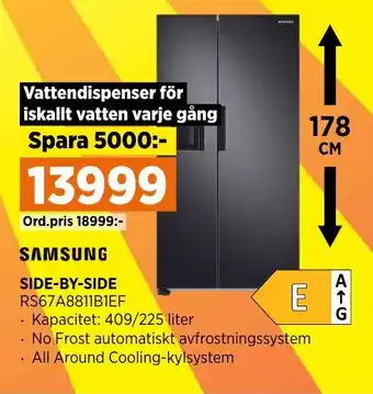Power SAMSUNG SIDE-BY-SIDE erbjuda