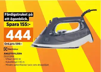Power ÅNGSTRYKJÄRN erbjuda