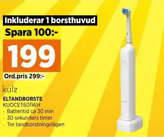 Power ELTANDBORSTE erbjuda