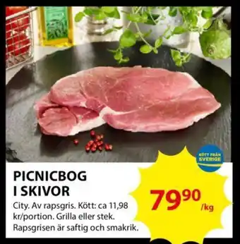 ICA Kvantum PICNICBOG I SKIVOR erbjuda