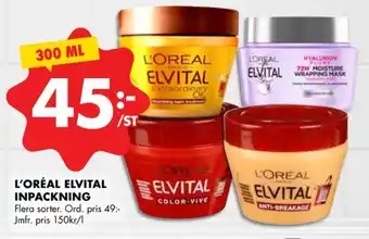 ÖoB Elvital inpackning erbjuda
