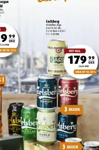 Scandinavian Park Carlsberg Humle Öl erbjuda