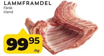 Matrix Butikerna LAMMFRAMDEL erbjuda