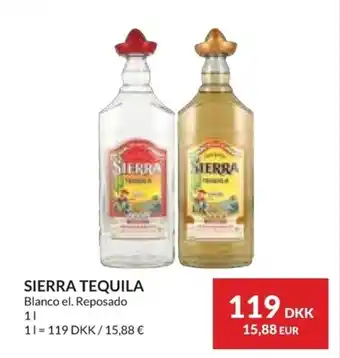 Nielsen Discount SIERRA TEQUILA erbjuda