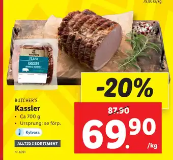 Lidl Kassler erbjuda
