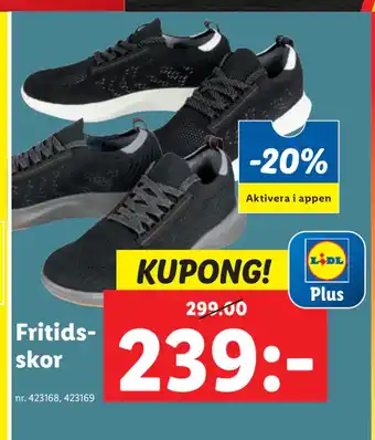 Lidl Fritidsskor erbjuda