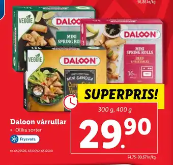 Daloon vårrullar