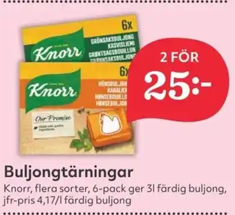 Buljongtärningar
