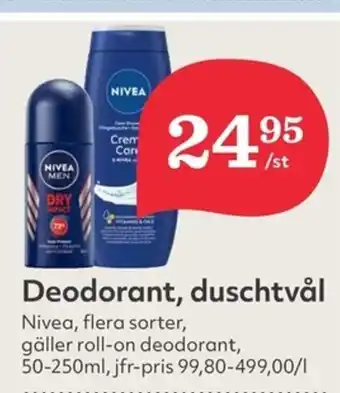 Hemköp Deodorant, duschtvål erbjuda