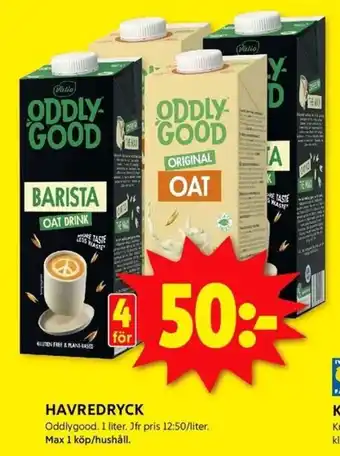 ICA Kvantum HAVREDRYCK erbjuda