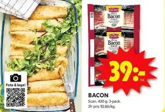 ICA Kvantum BACON erbjuda