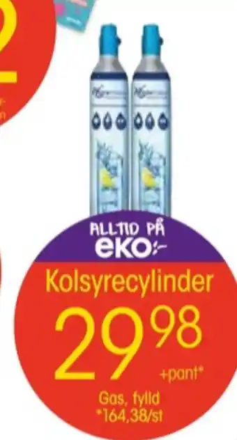 EKO Wassermaxx kolsyrepatron erbjuda