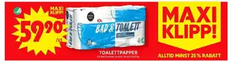 ICA Maxi Ica bad&toalett toalettpapper erbjuda