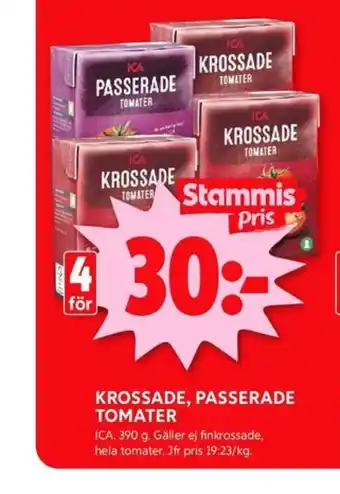 ICA Kvantum Ica tomater erbjuda