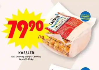 ICA Maxi Ica kassler erbjuda