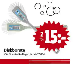 ICA Nära Ica diskborste erbjuda