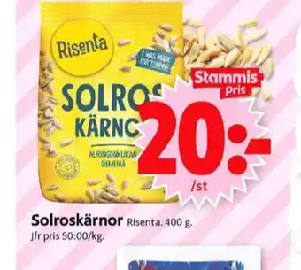 ICA Supermarket Risenta solroskärnor erbjuda