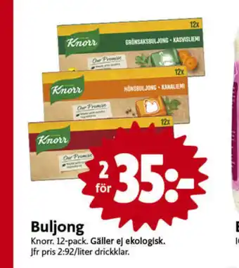 ICA Nära Knorr buljongtärningar erbjuda