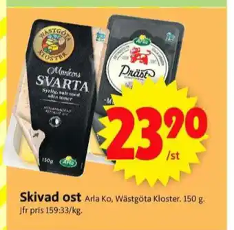 ICA Supermarket Arla skivad ost erbjuda