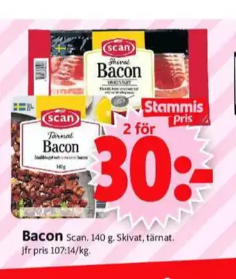 ICA Supermarket Scan baconskivor erbjuda