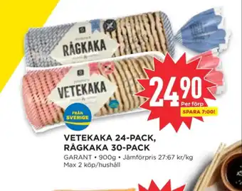 Willys Hemma Garant rågkakor erbjuda