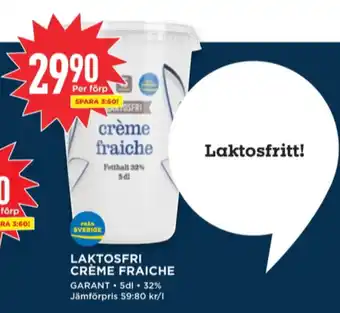 Willys Garant crème fraiche erbjuda