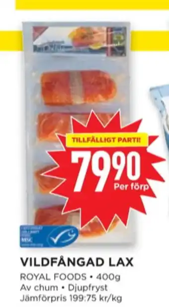 Willys Royal foods laxfilé erbjuda
