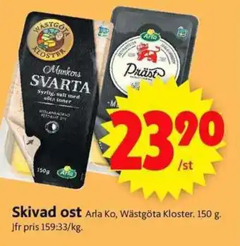 ICA Supermarket Skivad ost erbjuda