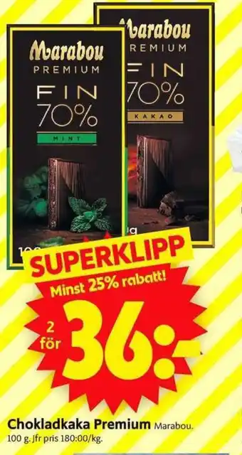 ICA Supermarket Chokladkaka Premium erbjuda