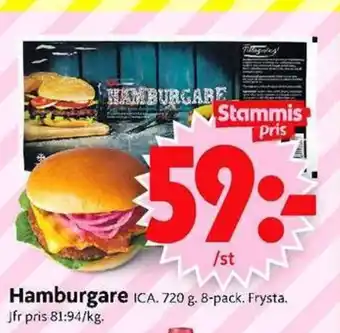 ICA Supermarket Hamburgare erbjuda