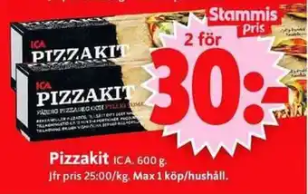 ICA Supermarket Pizzakit erbjuda